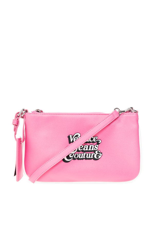 Pink Shoulder bag with logo Versace Jeans Couture Vitkac Germany